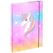 Dosky na zošity A4 BAAGL Rainbow Unicorn