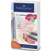 Akvarelové pastelky Faber-Castell Goldfaber Aqua Pastel 36 farieb