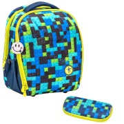 Batoh do školy BELMIL Sturdy Build It + púzdro
