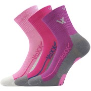 Ponožky VOXX barefootik mix dievčenské 3 páry