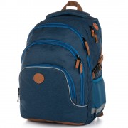 Školský batoh OXY Scooler Blue a kľúčenka zdarma