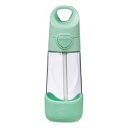 Fľaša na pitie so slamkou 450 ml - spearmint