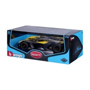 Bburago - Autá HOBBY, Bugatti Bolide, žlto-čierna, 1:18