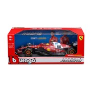 Bburago – RACE Formula 1 Ferrari SF-25 .2025 s prilbou, 44 Lewis Hamilton, 1:18