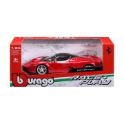 Bburago - RACE+PLAY, Ferrari LaFerrari, červená, 1:24