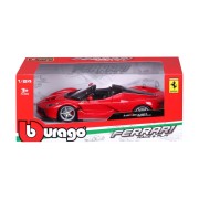 Bburago - RACE+PLAY, Ferrari LaFerrari Aperta, červená, 1:24