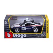 Bburago - RACE, Porsche 911 Dakar, bielo-modrá metalíza, 1:24