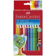 Pastelky Faber-Castell Colour Grip Jumbo 12 farieb