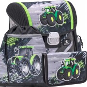 Školský batoh BELMIL 403-13 Green Tractor - SET a doprava zdarma
