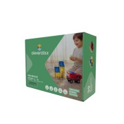 Cleverclixx – Magnetická stavebnica Fire Rescue Pack Intense – 39 ks