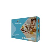 Cleverclixx – Magnetická stavebnica Construction Builder Pack Intense – 48 ks
