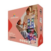 Cleverclixx – Guľôčková dráha Creative Pastel – 70 ks