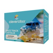 Cleverclixx – Magnetická pretekárska dráha – Autíčko modré – 1 kus