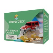 Cleverclixx – Magnetická pretekárska dráha – Autíčko červené – 1 kus