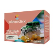 Cleverclixx – Magnetická pretekárska dráha – Autíčko zelené – 1 ks