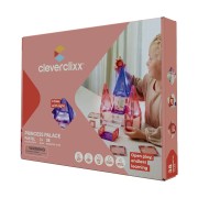 Cleverclixx – Magnetická stavebnica Palác pre princeznú – 38 ks