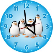 Detské hodiny Tučniaci