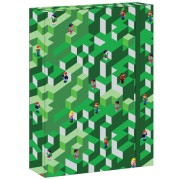 Box na zošity A4 Green Pixel Reybag