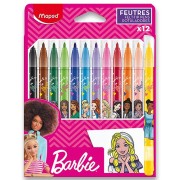 Detské fixky Maped Barbie - 12 farieb