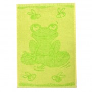 Detský uterák Frog green