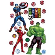 Dekorácia na stenu Marvel Avengers 42,5 x 65 cm