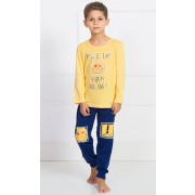 Detské pyžamo Smile žlté