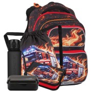 Školská taška pre prvákov Bagmaster DOPI 26 B, veľký set