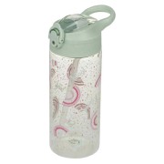 Fľaša so slamkou pre deti Baagl Dúha 500 ml
