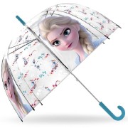 Detský dáždnik Frozen 2 Elsa priehľadný