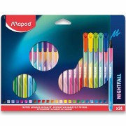 Detské fixky Maped Color'Peps Deco Nightfall 18 farieb