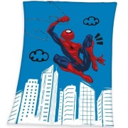Detská fleecová deka Spiderman city
