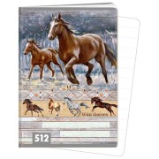 Zošit do školy A5 Wild horses 512