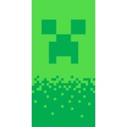 Plážová osuška Minecraft Digital Creeper