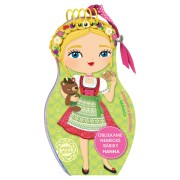Obliekame nemecké bábiky HANNA – Maľovanky