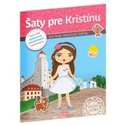 Šaty pre KRISTÍNU Kniha samolepiek