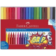 Detské fixy Faber-Castell Grip 20 farieb