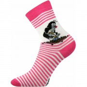 Ponožky Krtko ružové