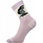 Ponožky Krtko sv. ružové