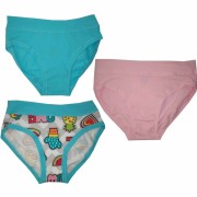 Dievčenské nohavičky Cornette 3pack Tropic