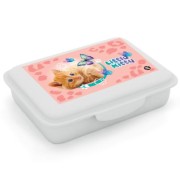 Desiatový box s priehradkou Oxybag Mačka