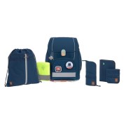 Školská 7-dielna súprava Lässig – Boxy Unique navy