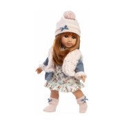 Llorens 53555 NICOLE – realistická bábika s mäkkým látkovým telom – 35 cm