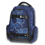 Školský batoh Flower modrý