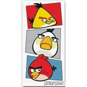 Osuška Angry Birds biela