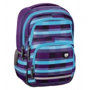 Školský batoh AllOut Blaby, Summer Check Purple
