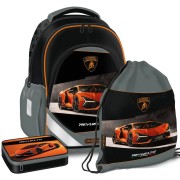 Batoh do školy Ars Una Lamborghini 25, 3dielny set