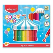 Pastelky Maped Color´Peps Jungle- 24 kusov