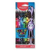 Pastelky Maped Color'Peps Monster - 12 farieb
