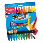 Olejové pastely Maped Color’Peps - 24 farieb