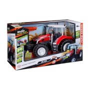 Maisto RC – Traktor Massey Ferguson s radlicou a svetlami, 2,4 GHz